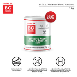 Mowilex BC 71 Alcabond Bonding Adhesive Agent - MOWILEX