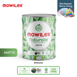 Mowilex Naturalle Cat Tembok Interior Biobased TINTING COLOUR - 1 Ltr | 2.5 Ltr